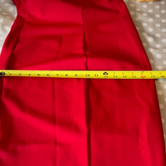 Trina Turk Red Dress, Size 4 - Picture 10 of 11